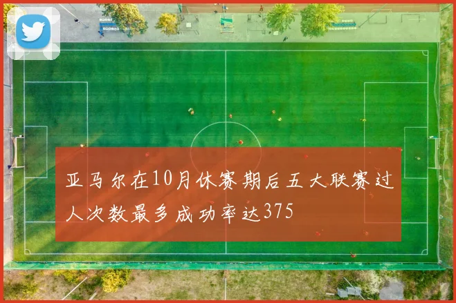 亚马尔在10月休赛期后五大联赛过人次数最多成功率达375